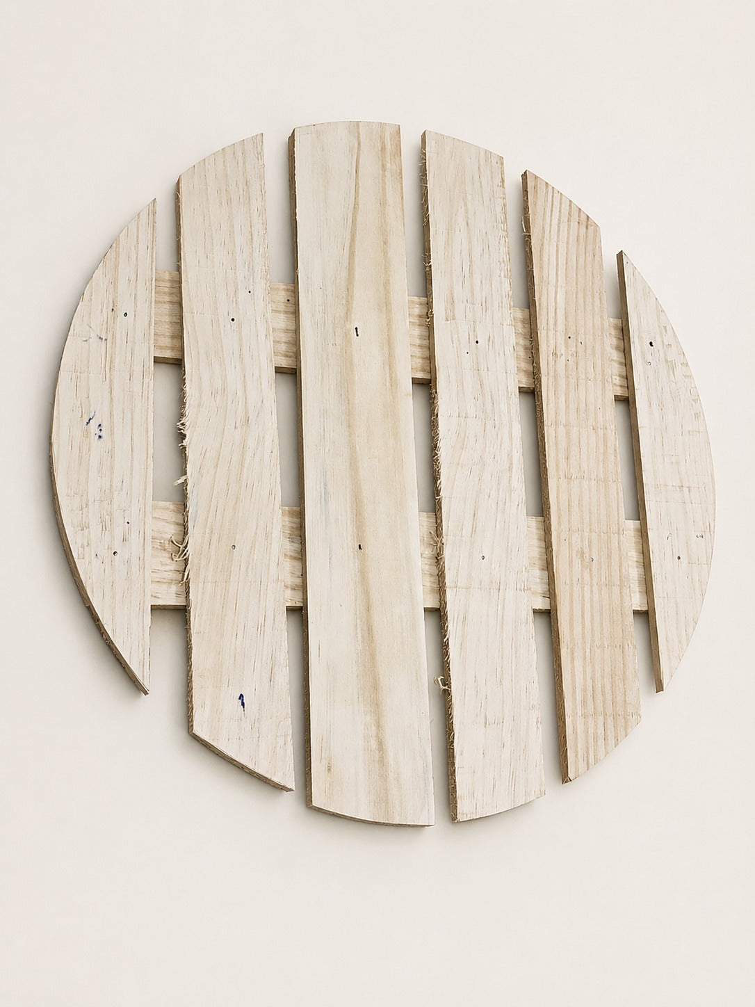 Round Wooden Display Base