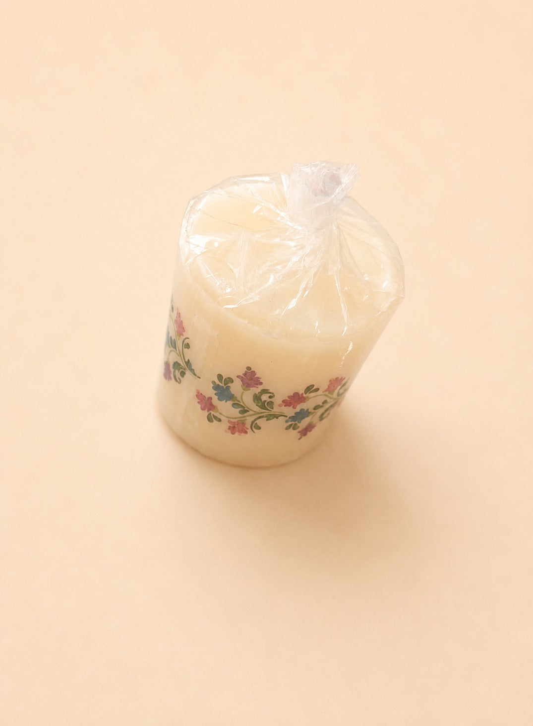 Floral Scented Pillar Candle