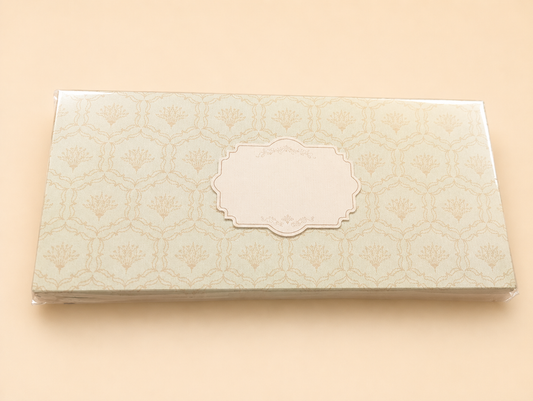 Elegant Floral Motif Gift Box