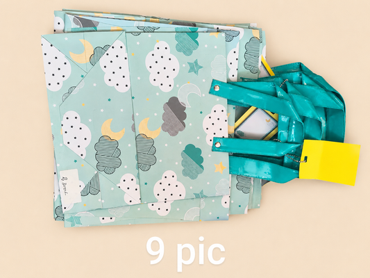 Cloud Print Gift Bag Set