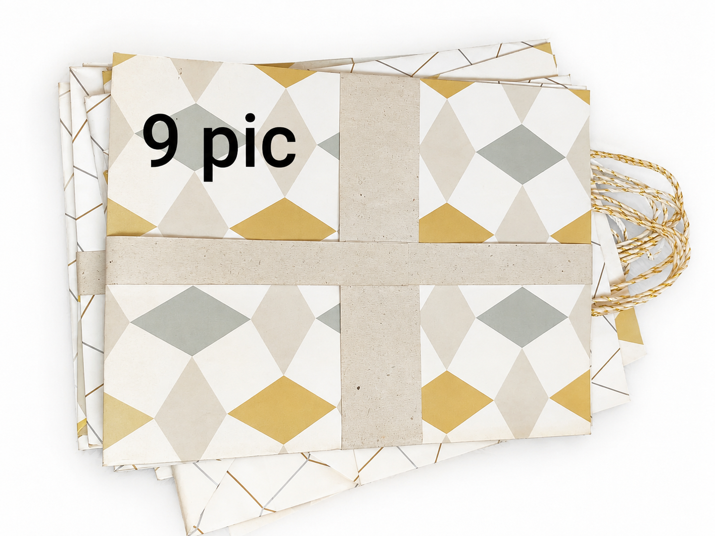 Geometric Gift Bag Set