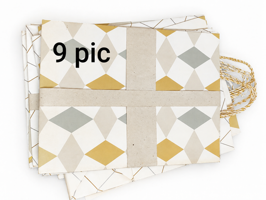 Geometric Gift Bag Set