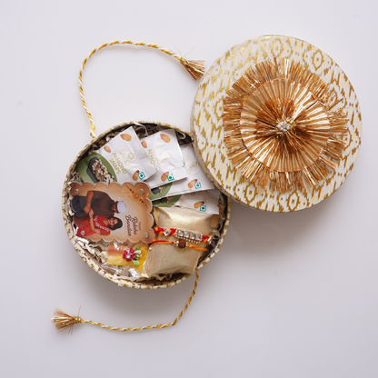 Luxe Round RakhiHamper