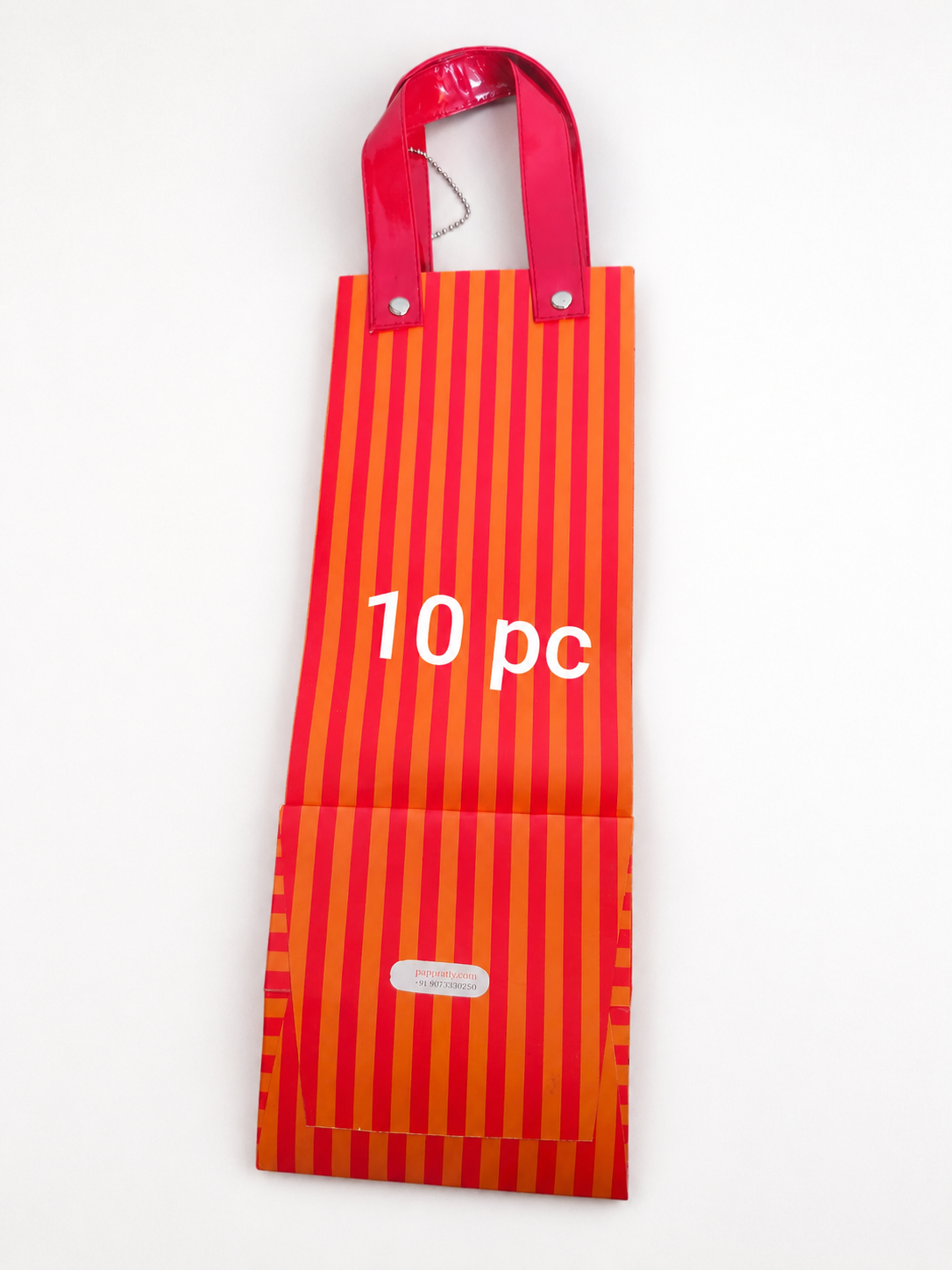 Striped Gift Carry Bag
