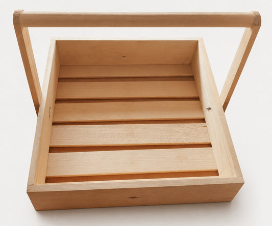 Wooden Serving Tray with Handle