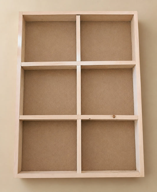 Wooden Display Shelf