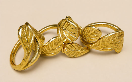 Golden Leaf Curtain Tieback (Set of 2)