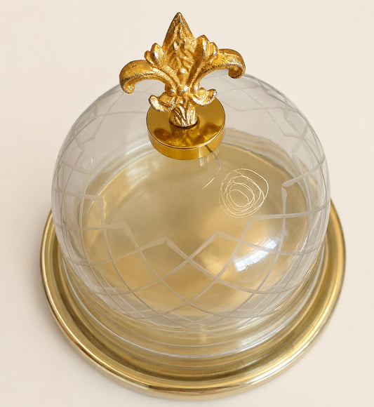 Glass Cloche Dessert Dome