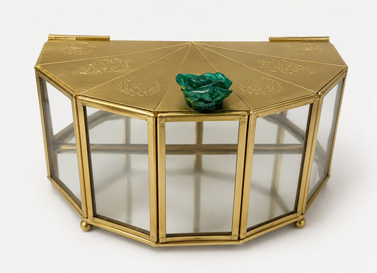 Hexagon Glass Display Box