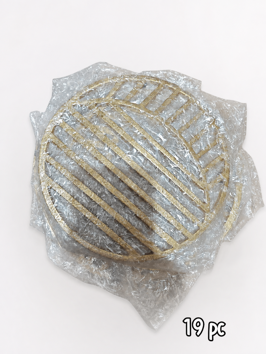 Gold Metal Trivet Set