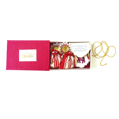 Crimson Gold Festive Gift Box