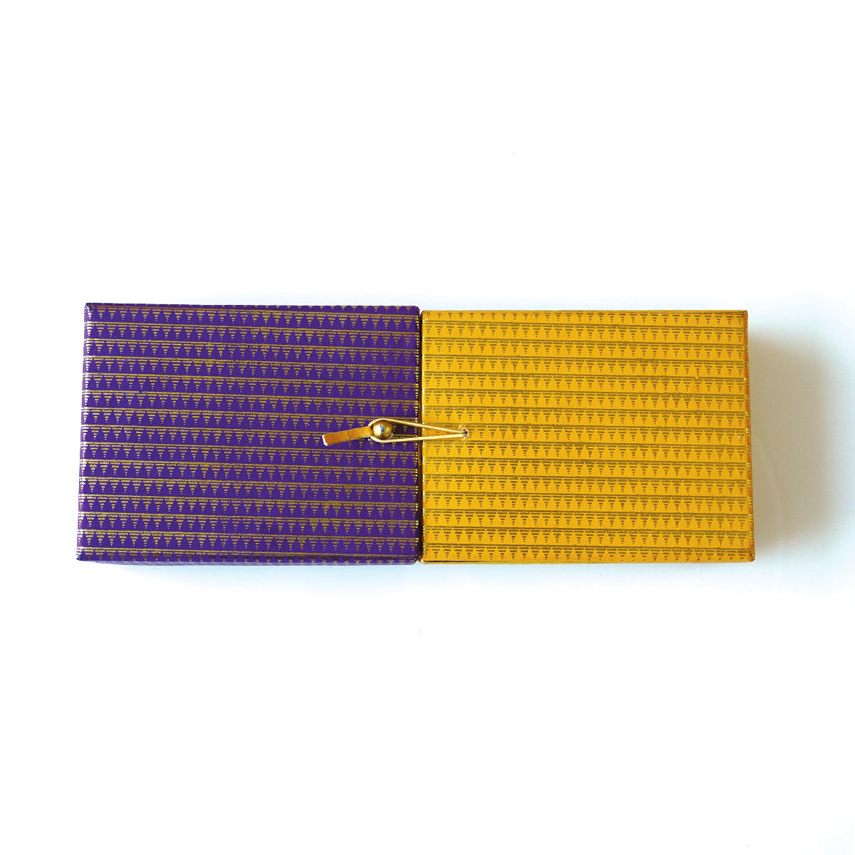 Royal Purple & Gold Textured Envelope