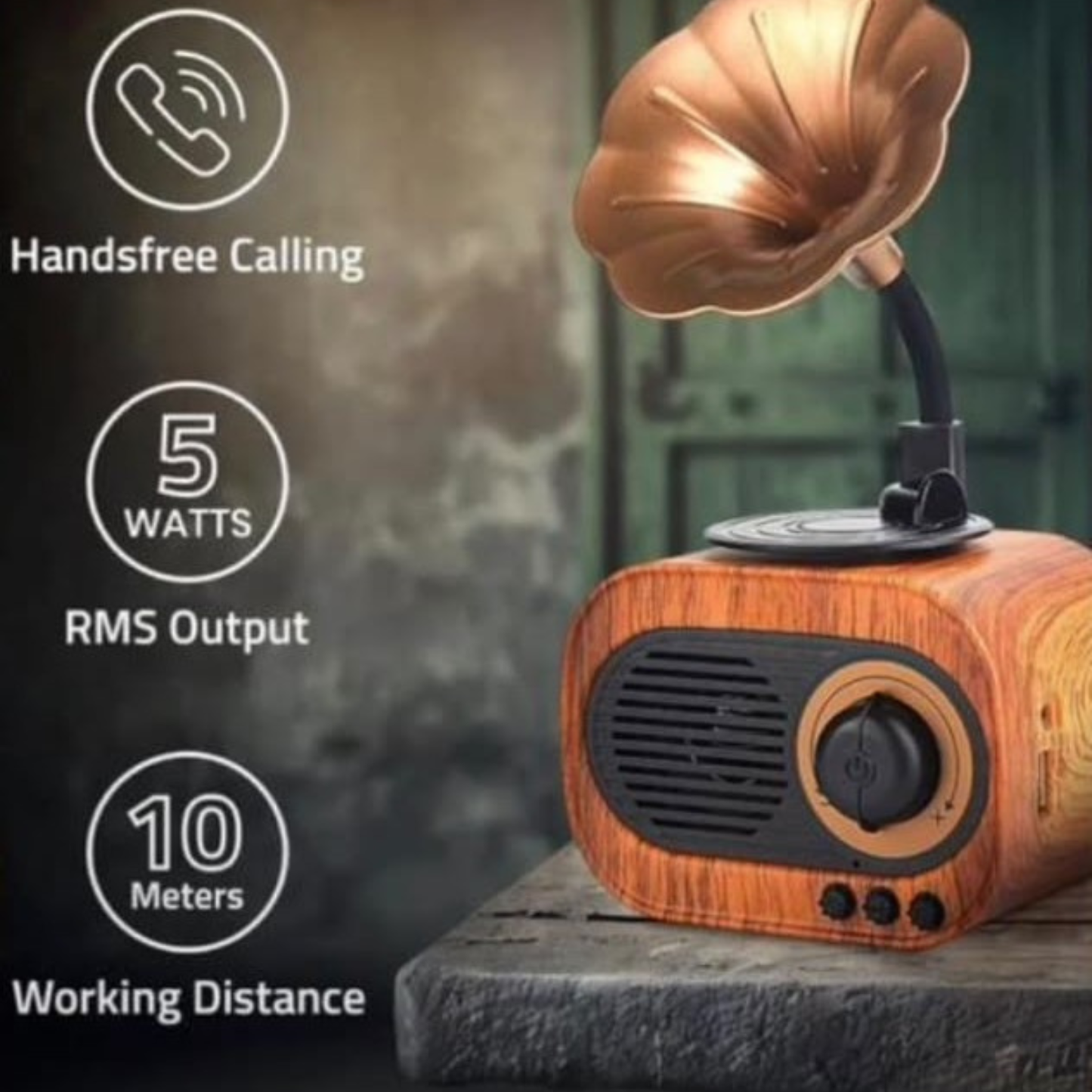 Retro speaker