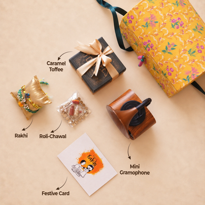 Floral Fabric Trunk Box