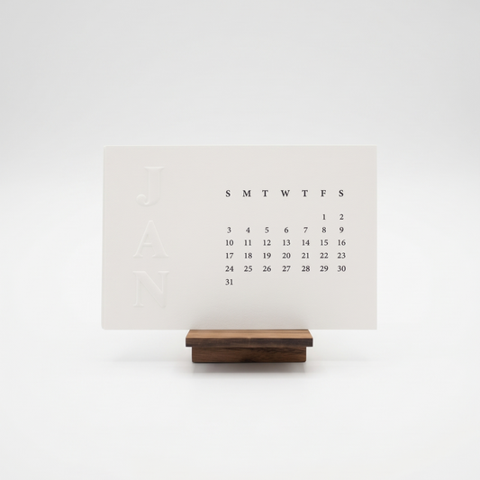 Mini Calendar With Stand