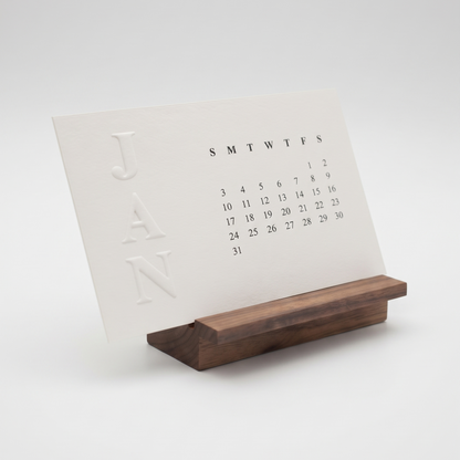 Mini Calendar With Stand