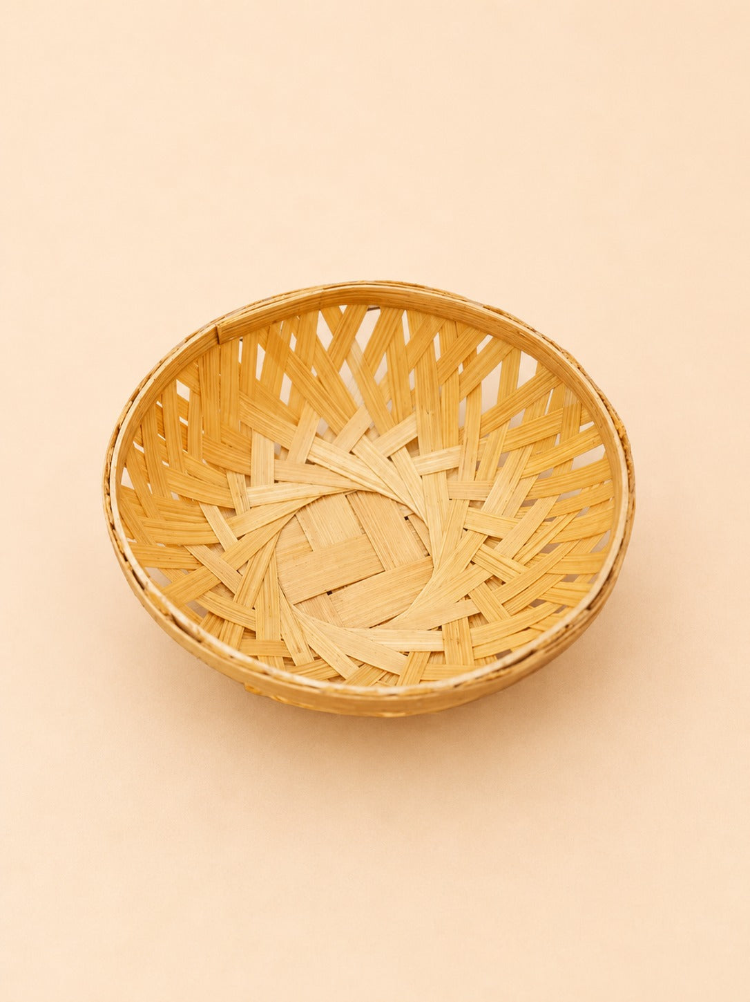 Handwoven Bamboo Serving & Decorative Tray