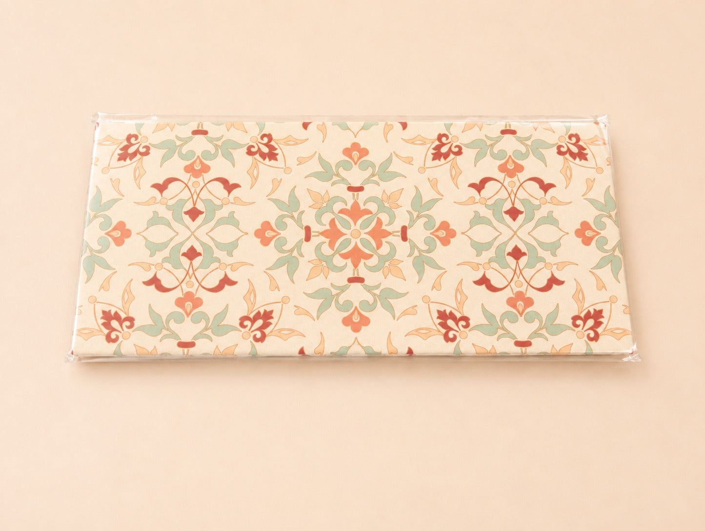 Traditional Floral Printed Rectangular Tray