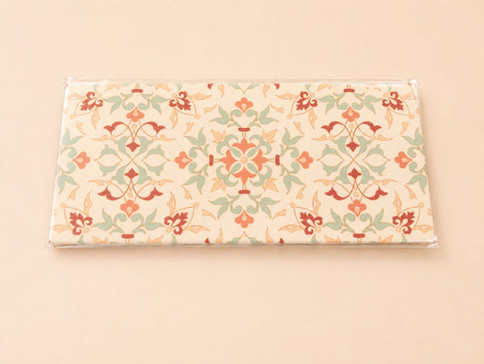Traditional Floral Printed Rectangular Tray